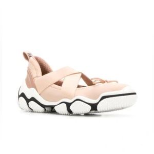 RED Valentino Ballet Chunky Sneakers Pale Pink Size 35 EU / 5 US NWOB